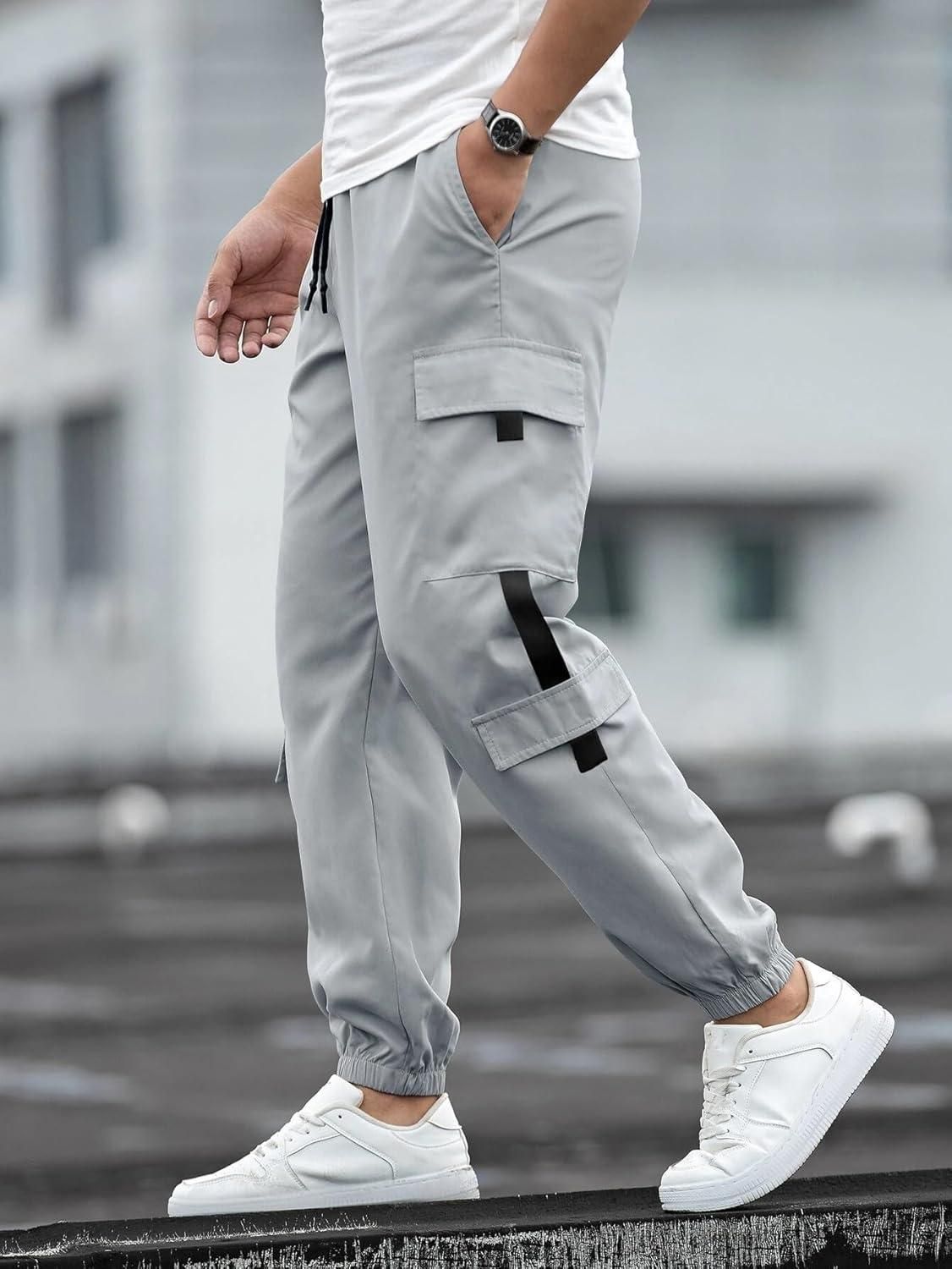 Men's Solid Cargo Pant Combo of 2