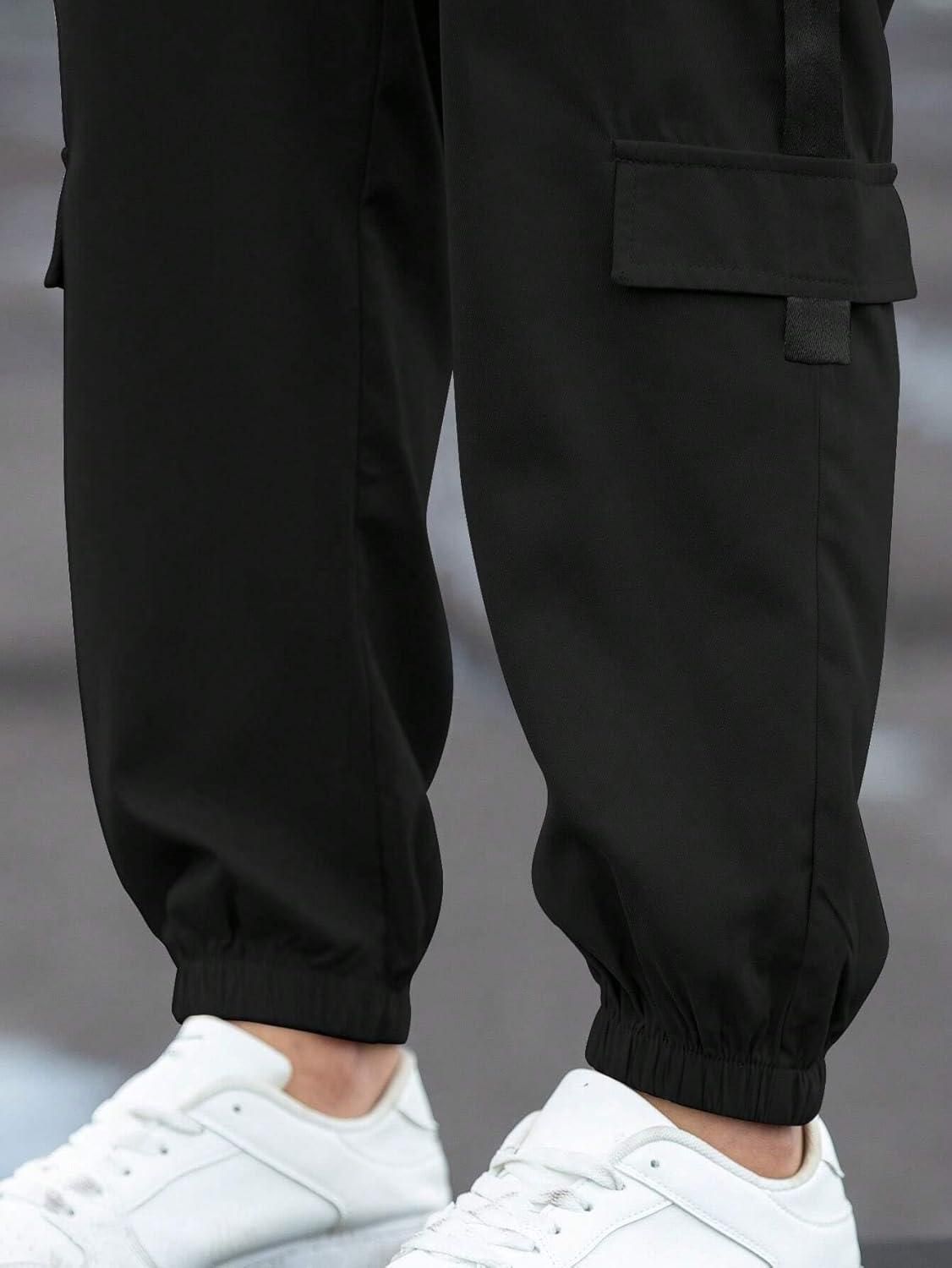 Men's Solid Cargo Pant Combo of 2