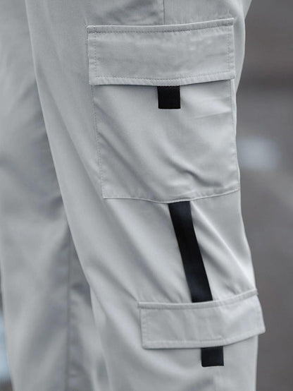 Men's Solid Cargo Pant Combo of 2